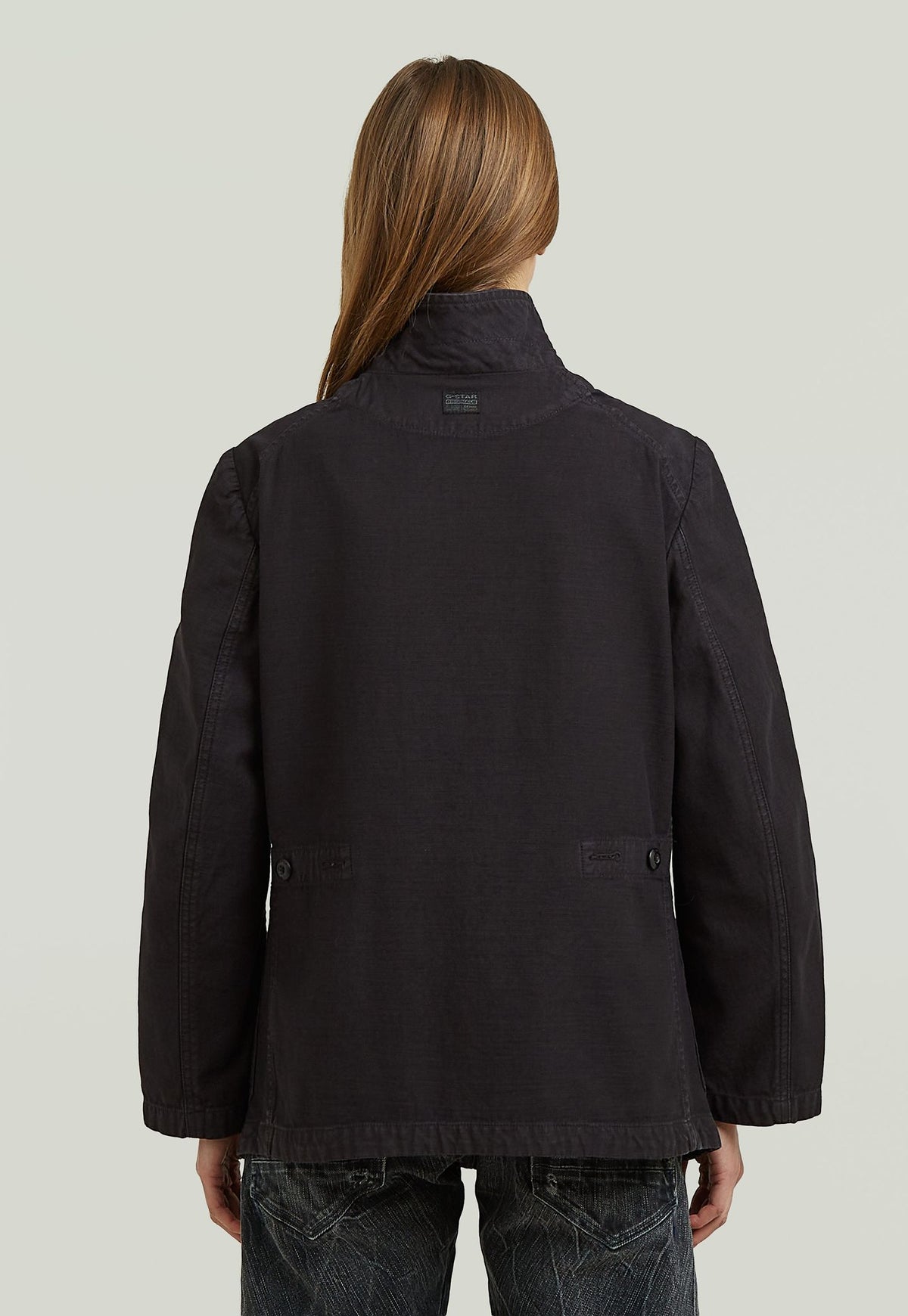 Dark Slate Gray בלייזר לנשים Relaxed Utility Blazer G STAR
