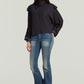 Light Gray חולצה מכופתרת ארוכה לנשים Anorak Shirt G STAR