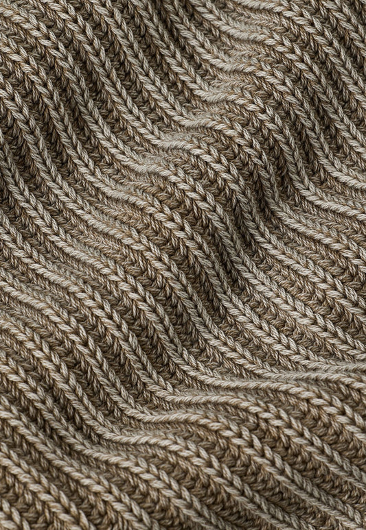 Dim Gray סוודר לנשים Washed Open Neck Knit G STAR