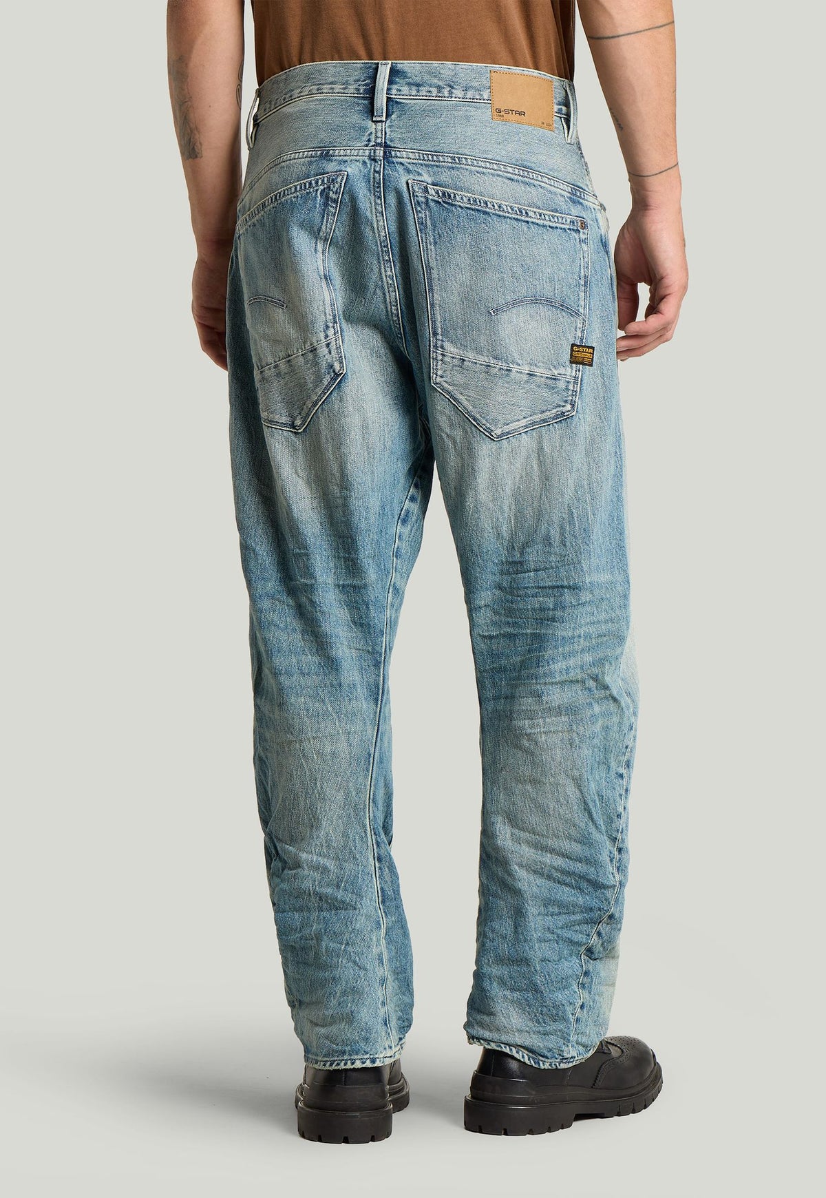 Light Gray ג'ינס לגברים Arc 3D - Loose G STAR