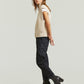 Light Gray סוודר לנשים Heavy Moto Zip Vest Knit G STAR