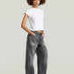 Light Gray ג'ינס ארוך לנשים Barrel 3D Loose – Barrel Fit G STAR
