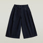 Black ג'ינס ארוך לנשים A Pleated Culotte G STAR
