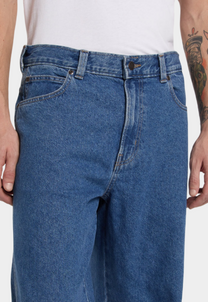 Dark Slate Blue ג'ינס ארוך לגברים 958  - Baggy Fit DICKIES