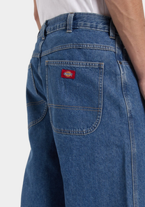 Dark Slate Gray ג'ינס ארוך לגברים 958  - Baggy Fit DICKIES