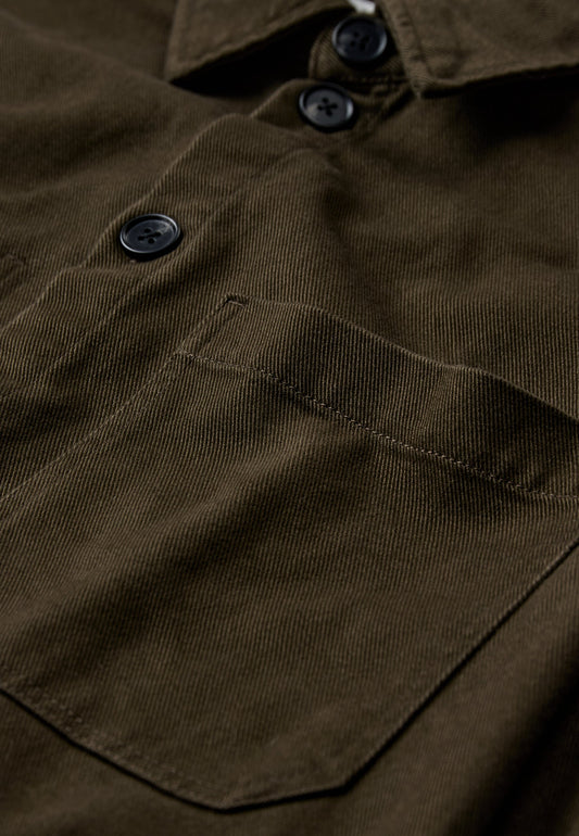 Dark Slate Gray DAMIEN RLX LS SHIRT 4579 חולצה מכופתרת ארוכה MINIMUM