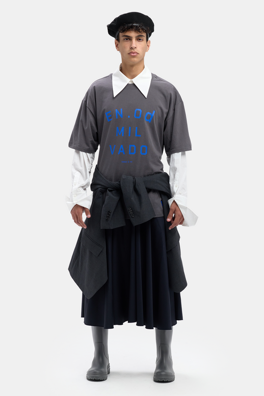 Lavender טי שירט קצרה לגברים / נשים EN OD MILVADO BEBER & CO