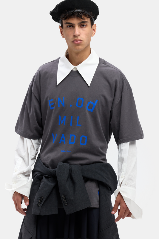 Lavender טי שירט קצרה לגברים / נשים EN OD MILVADO BEBER & CO