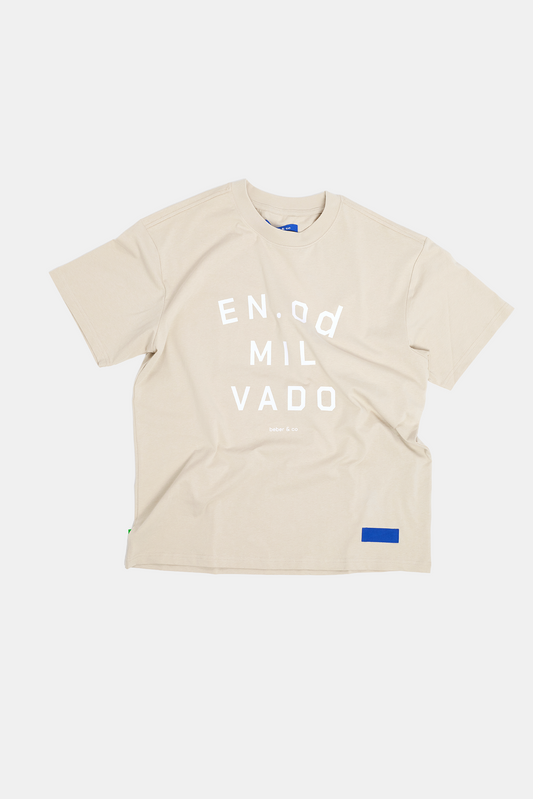 Light Gray טי שירט קצרה לגברים / נשים EN OD MILVADO BEBER & CO