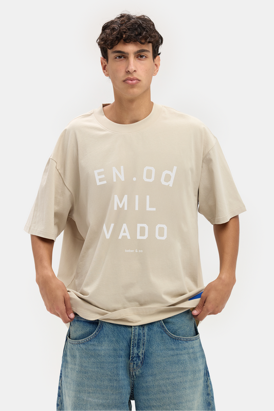 Lavender טי שירט קצרה לגברים / נשים EN OD MILVADO BEBER & CO