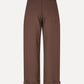Dark Olive Green מכנסיים מחויטים רחבים לנשים Elevated Pleat Pants STINE GOYA