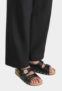 Dark Slate Gray סנדלים לנשים Luna 2 Straps B/S SCHOLL