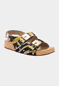 Lavender סנדלים לנשים Luna 2 Straps B/S SCHOLL