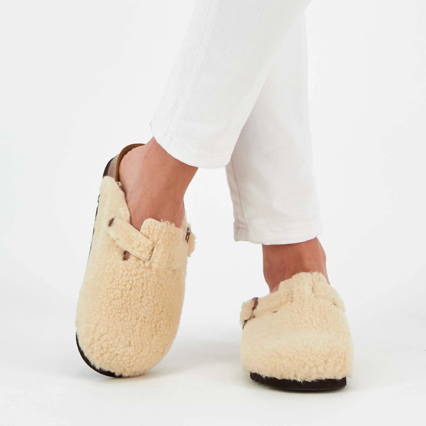 Antique White כפכפי קלוג לנשים Fae SCHOLL