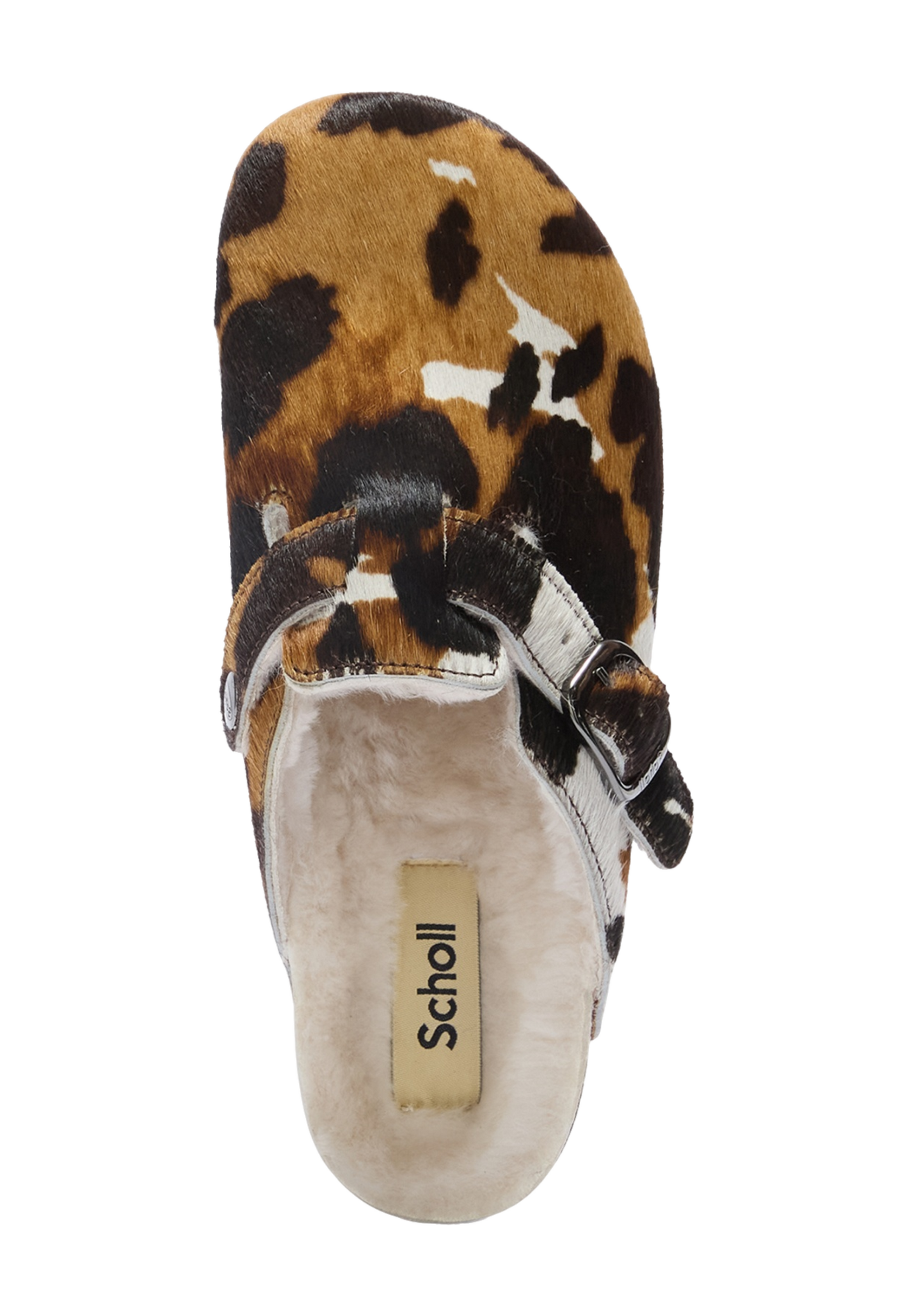 Rosy Brown כפכפי מיול פרווה לנשים Fae Festive SCHOLL