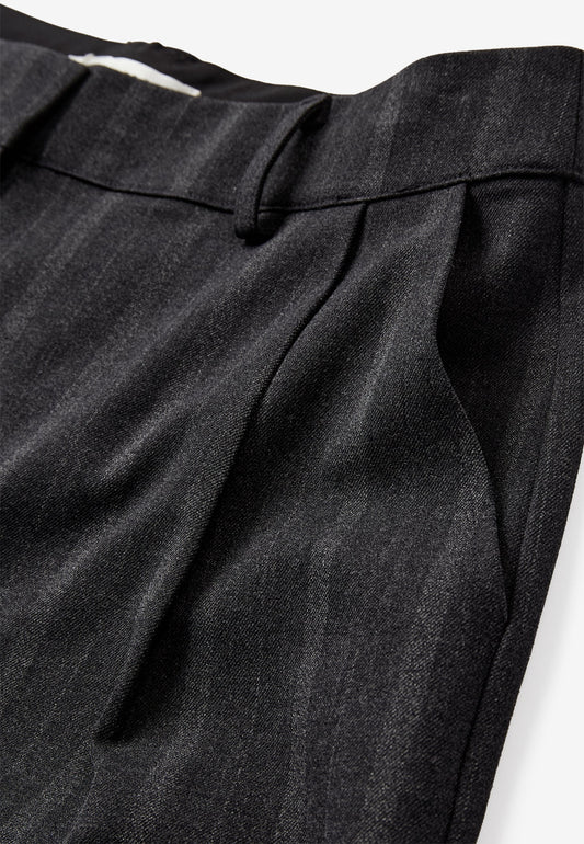 Dark Slate Gray מכנסיים ארוכים נשים Gertrud MINIMUM