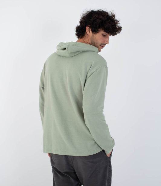 Light Gray קפוצ'ון לגברים OG Hooded Poncho HURLEY