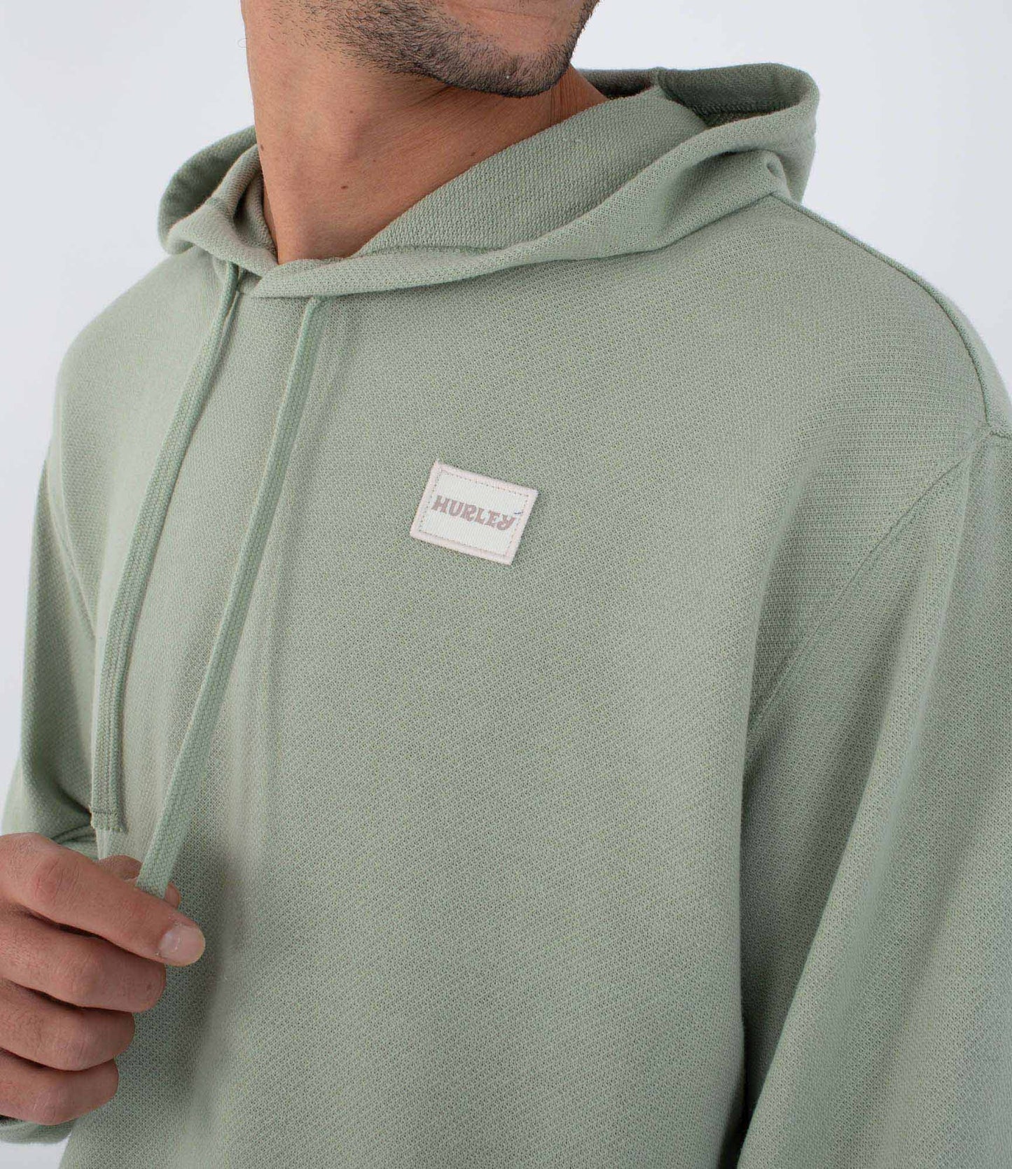 Light Slate Gray קפוצ'ון לגברים OG Hooded Poncho HURLEY