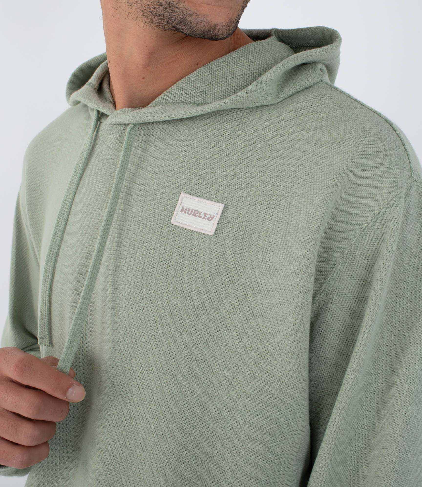 Light Slate Gray קפוצ'ון לגברים OG Hooded Poncho HURLEY