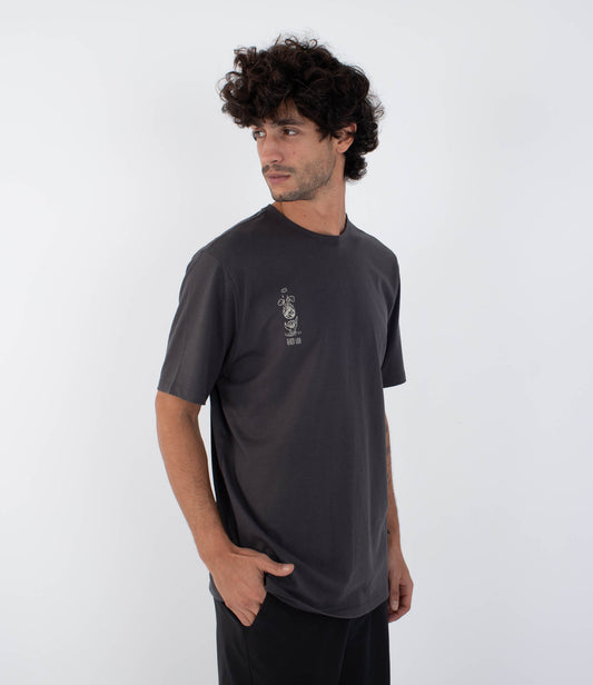 Dark Slate Gray טי שירט קצרה לגברים H2O HURLEY