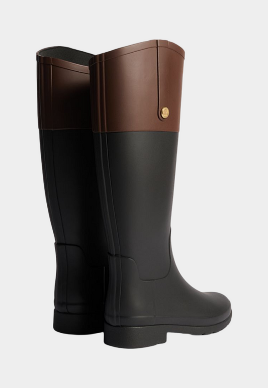 Lavender מגפיים לנשים Refined Gold Trim Riding HUNTER