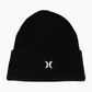 Black כובע גרב Icon Fleece Cuff 3.0 לגברים HURLEY
