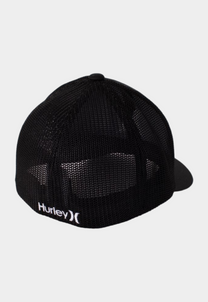 Black כובע מצחיה לגברים Laguna Icon Stretch HURLEY