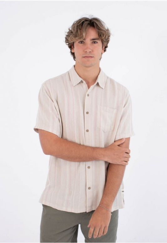 חולצה מכופתרת קצרה לגברים Oceanside