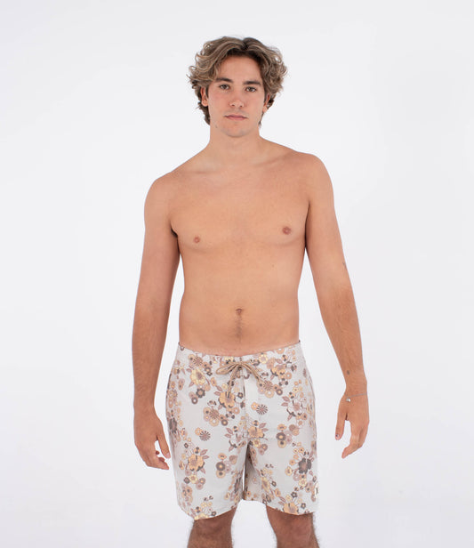 White Smoke בגד ים לגברים Phantom Naturals Tailgate Boardshort HURLEY