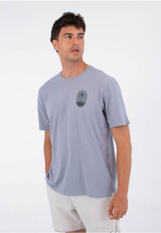 Lavender טי שירט קצרה לגברים Seclusion HURLEY