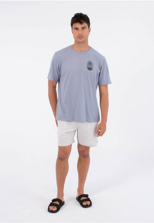 Lavender טי שירט קצרה לגברים Seclusion HURLEY