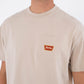 Gray טי שירט עם כיס לגברים Built Patch PKT HURLEY