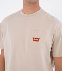 Gray טי שירט עם כיס לגברים Built Patch PKT HURLEY