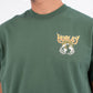 Dim Gray טי שירט לגברים Fire Crewneck HURLEY