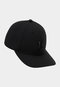 Black כובע מצחיה לגברים Texture HURLEY