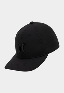 Black כובע מצחיה לגברים Texture HURLEY
