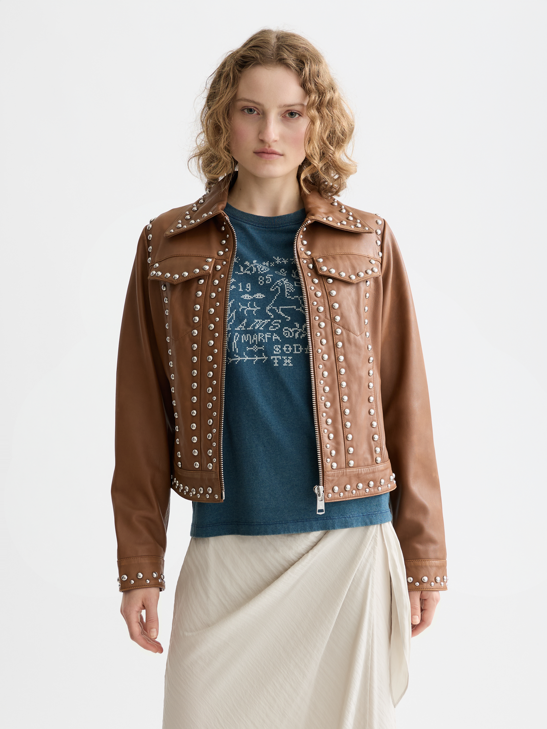 Lavender ג'קט לנשים  Studded SCOTCH & SODA