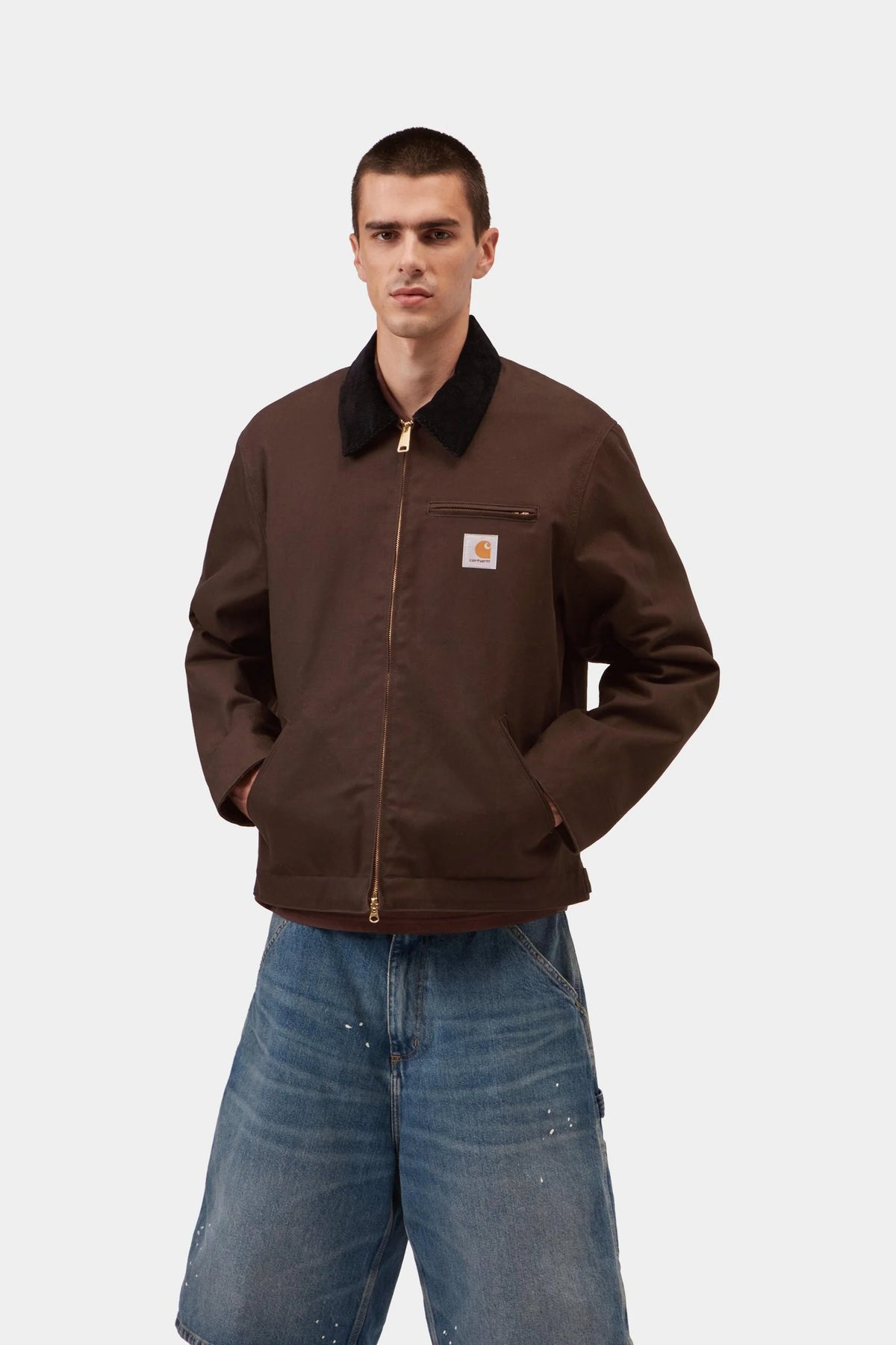 Lavender ג'קט Carhartt WIP Detroit יוניסקס CARHARTT WIP