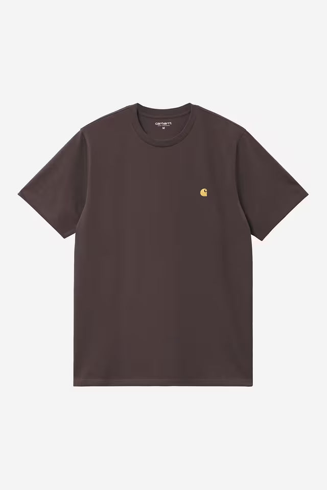 Dark Slate Gray טי שירט קצרה לגברים S/S Chase CARHARTT WIP