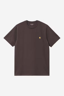 Dark Slate Gray טי שירט קצרה לגברים S/S Chase CARHARTT WIP