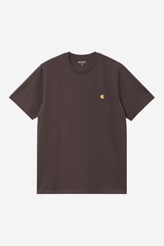 Dark Slate Gray טי שירט קצרה לגברים S/S Chase CARHARTT WIP