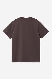 Dark Slate Gray טי שירט קצרה לגברים S/S Chase CARHARTT WIP