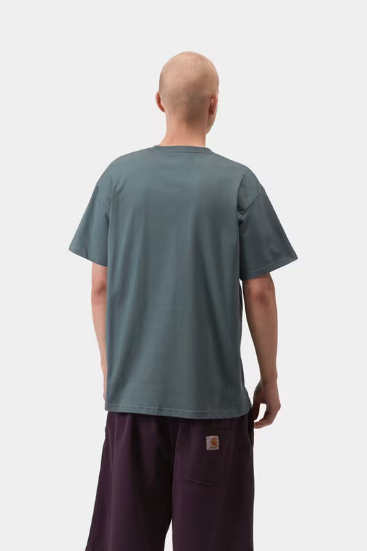 Lavender טי שירט קצרה לגברים S/S Chase CARHARTT WIP