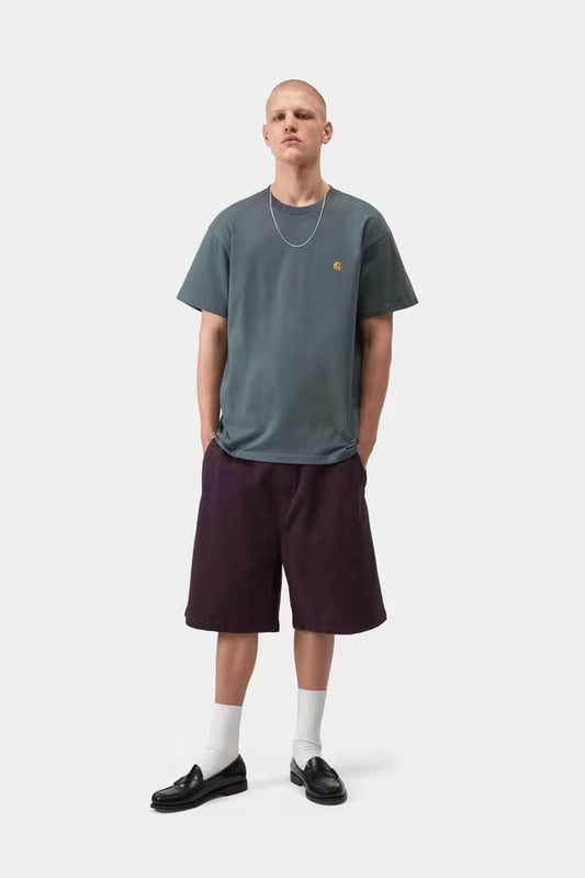 Lavender טי שירט קצרה לגברים S/S Chase CARHARTT WIP