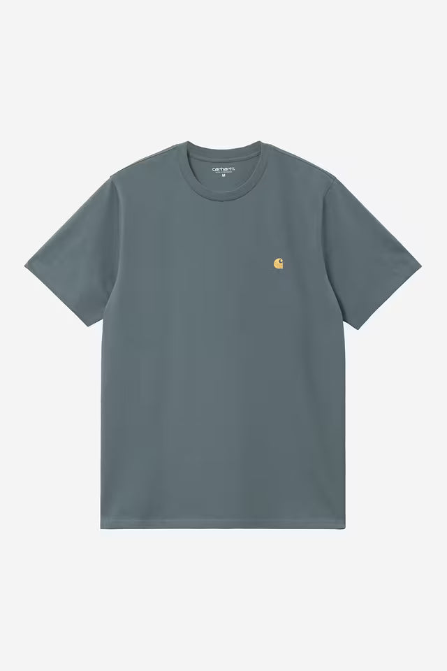White Smoke טי שירט קצרה לגברים S/S Chase CARHARTT WIP
