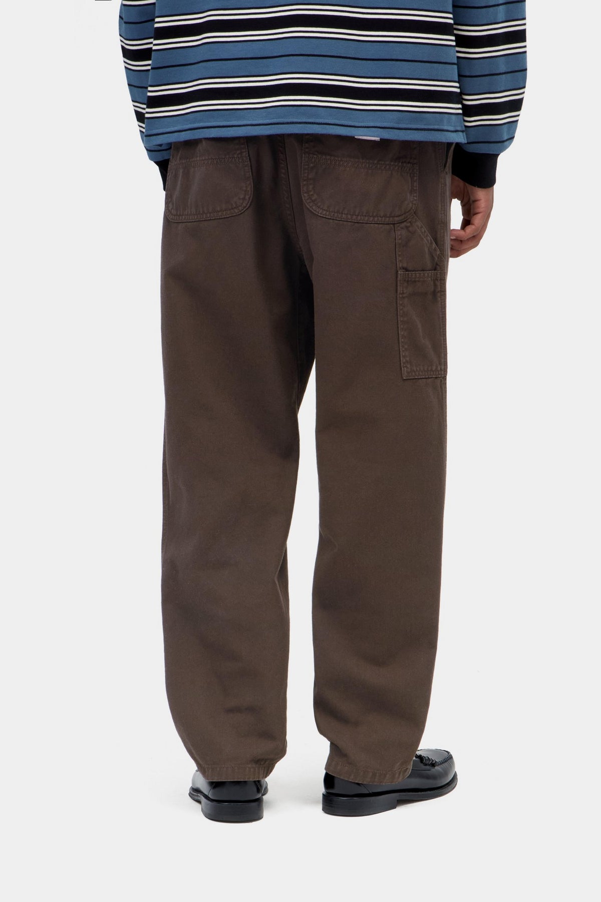 Dark Slate Gray מכנסי טוויל Carhartt WIP Flint לגברים CARHARTT WIP