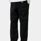 Black מכנסיים ארוכים לגברים Flint Pant CARHARTT WIP