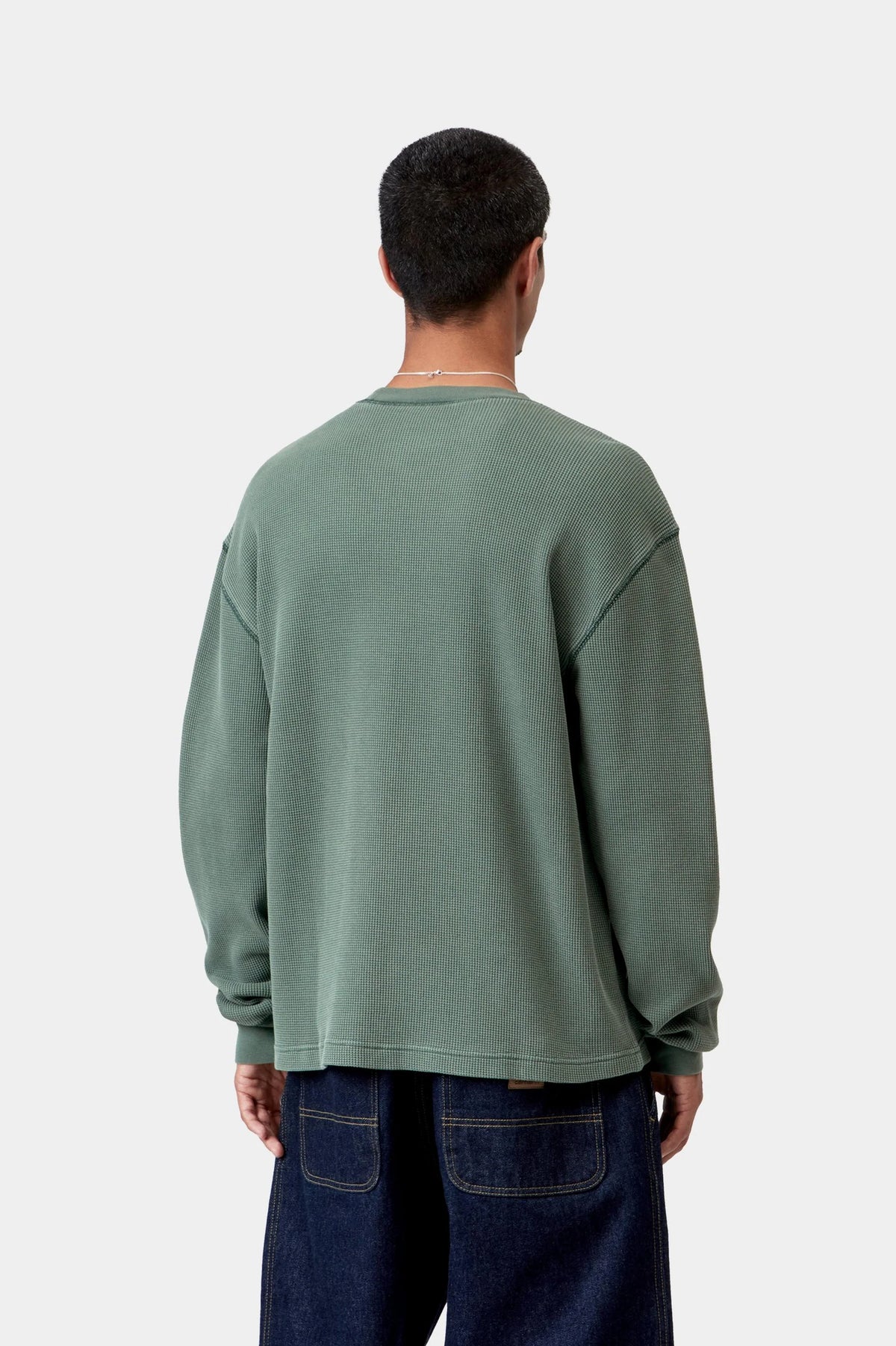 טי שירט ארוכה Carhartt WIP L/S Vista Waffle לגברים