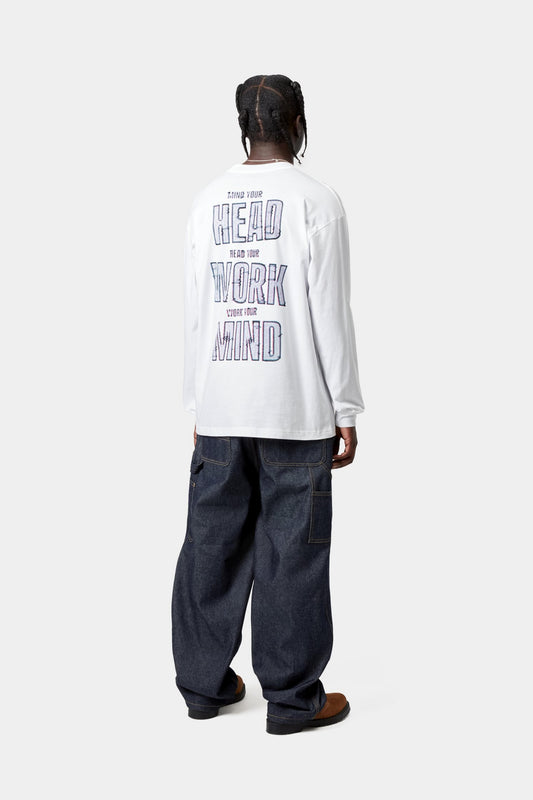 Lavender טי שירט ארוכה לגברים L/S Mind Your Head CARHARTT WIP