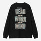Black טי שירט ארוכה לגברים L/S Mind Your Head CARHARTT WIP